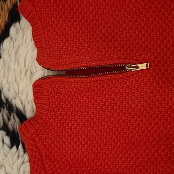 J. Crew Wool Sweater with Shirt tail - Picture 10 of 11